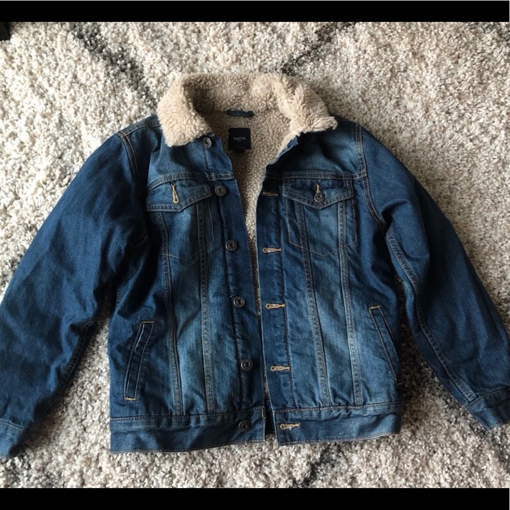 Gap jean jacket for kids size L